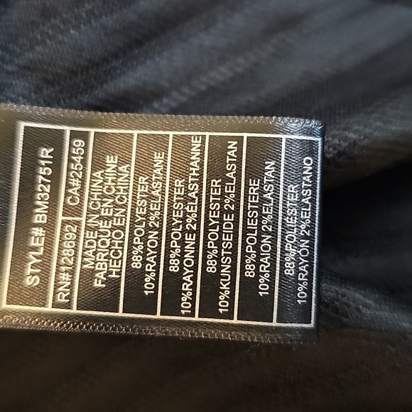 NWT Steve Madden Ottoman Knit Tie Waist Trench Coat Black XL - Picture 15 of 16